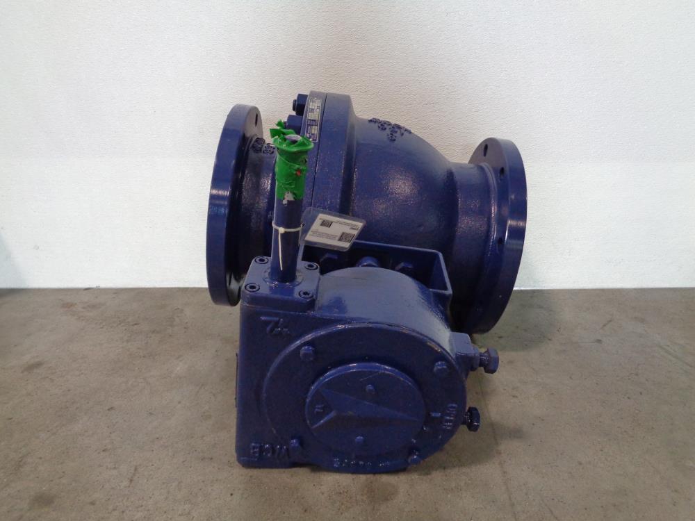 Neway 8" 150# WCB 2-Piece Ball Valve #8FP-B1R-WCB-1N662-G w/ Gear Operator